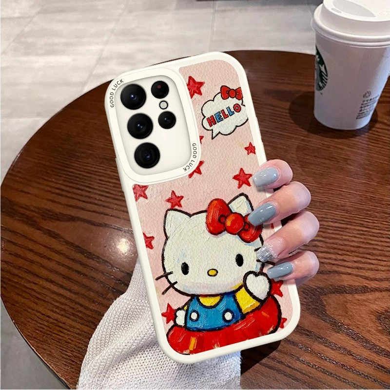Sevimli Kedi Telefon Kılıfı – Kawaii Peluş Tasarım